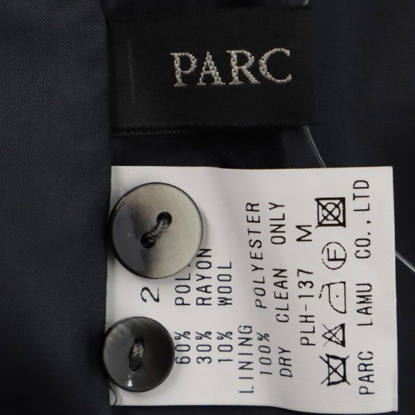 PARC LAMU パルクラミュー チェック 7分袖 ワンピース M レディース