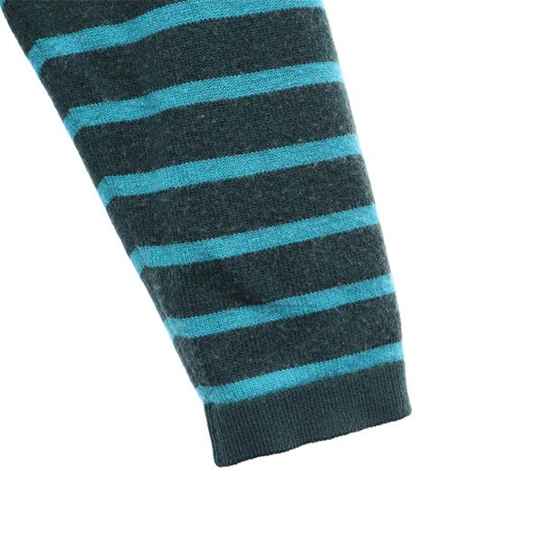 ラコステ ウールブレンド ボーダー 長袖 トレーナー 6 LACOSTE メンズ