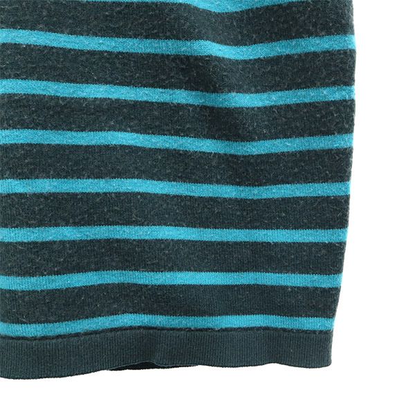 ラコステ ウールブレンド ボーダー 長袖 トレーナー 6 LACOSTE メンズ