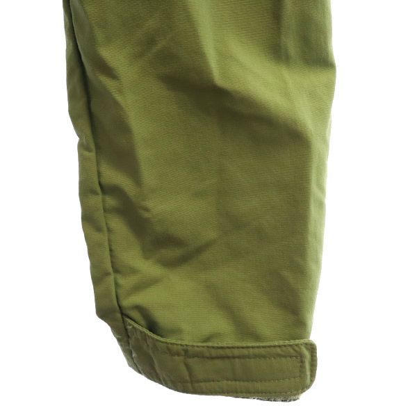 Columbia コロンビア ワンポイント刺繍 長袖 ナイロンジャケット M グリーン×ブラック アウトドア メンズ