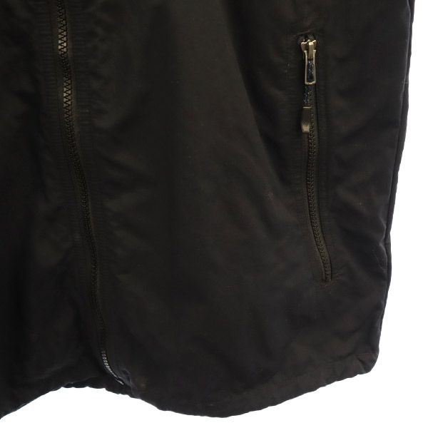 Columbia コロンビア ワンポイント刺繍 長袖 ナイロンジャケット M グリーン×ブラック アウトドア メンズ