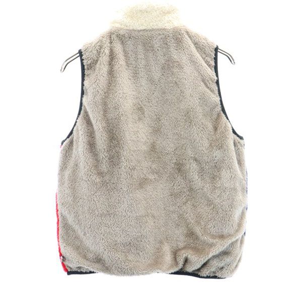 gymmaster ジムマスター リバーシブル ボア×タスロン ベスト S グリーン系 アウトドア フェス レディース