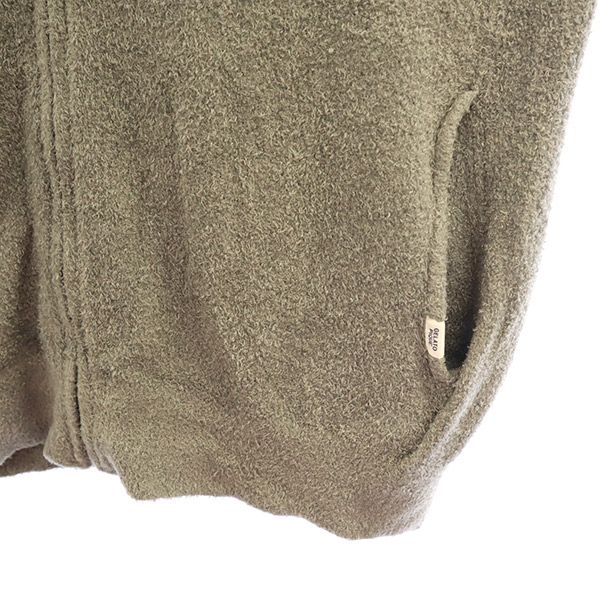 GELATO PIQUE HOMME ジェラートピケオム 長袖 ルームウェア M グレー ジップパーカー ジェラピケ メンズ