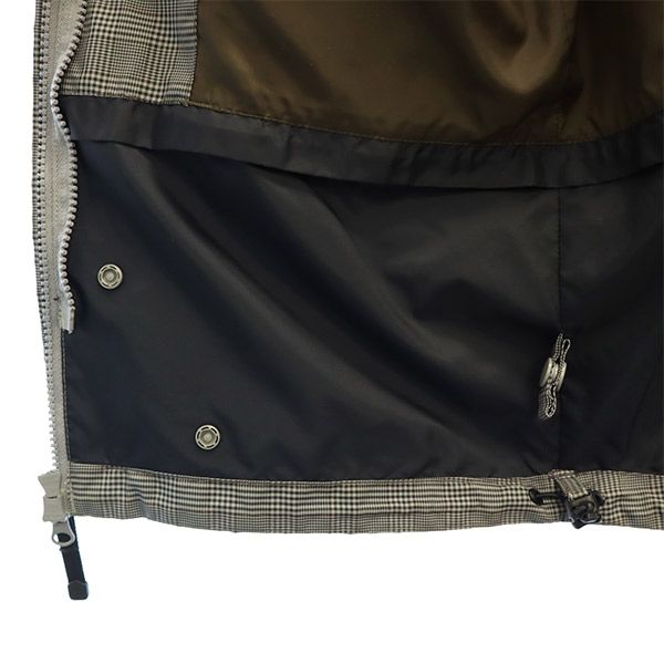 Columbia コロンビア チェック マウンテンパーカー XS グレー系 アウトドア メンズ