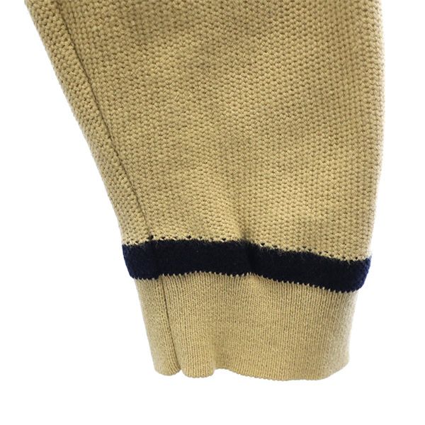 MACKINTOSH PHILOSOPHY マッキントッシュフィロソフィー 三陽商会 リネンブレンド 長袖 ショールカラー カーディガン 40 ベージュ メンズ