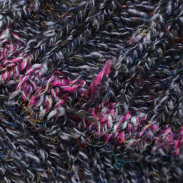 Paul Smith ポールスミス 日本製 長袖 ニット M パープル セーター レディース