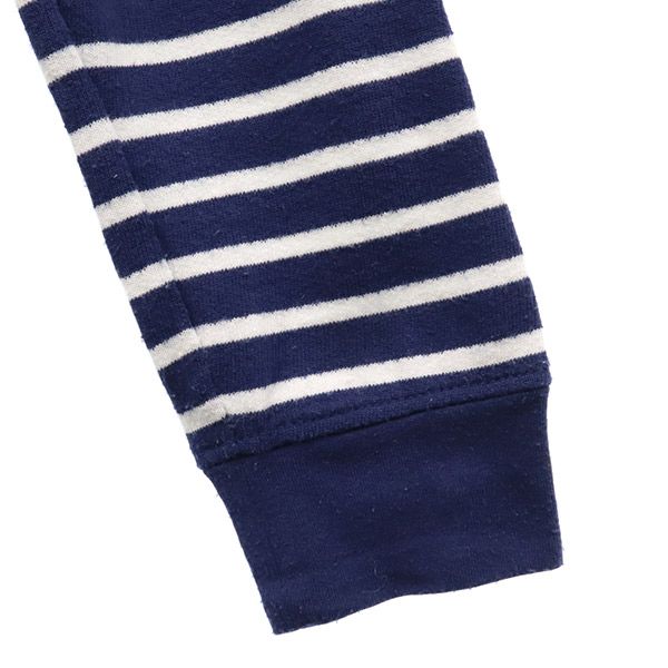 ポロラルフローレン ボーダー 長袖 Tシャツ M ネイビー×ホワイト POLO RALPH LAUREN メンズ