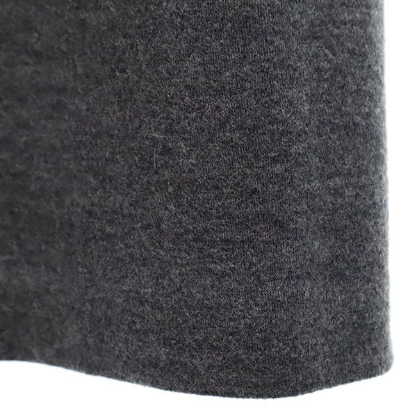 POLO RALPH LAUREN ポロラルフローレン ウールブレンド ロング ワイドパンツ 0 グレー バックジップ レディース