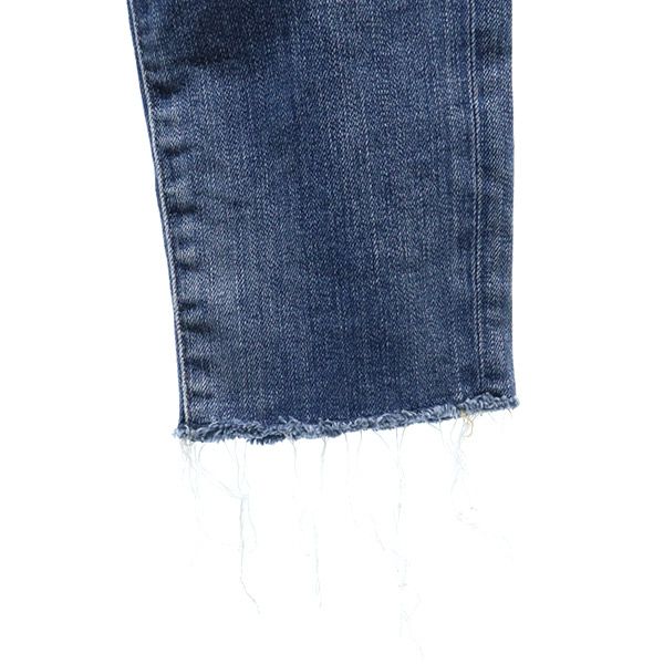 RED CARD レッドカード 日本製 テーパードデニムパンツ w24 ブルー ジーパン レディース