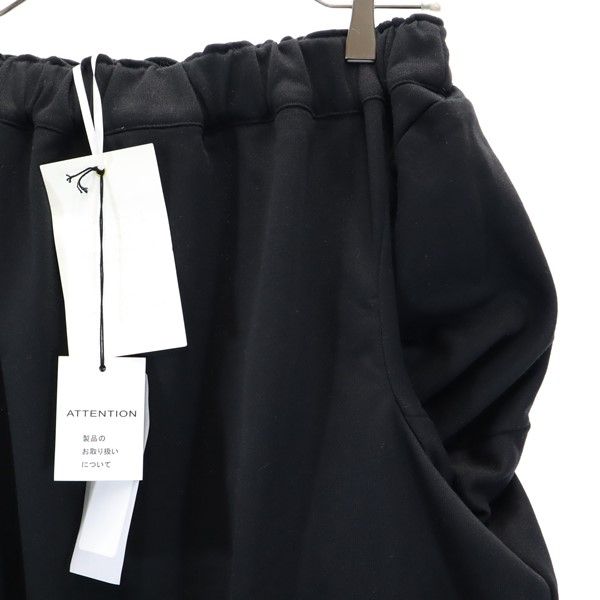 未使用 n'Or LABEL ノアールレーベル スウェット ロングスカート F ブラック レディース