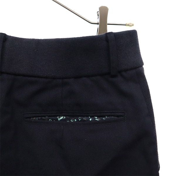 WRAPINKNOT ラッピンノット ウール イージーパンツ 2 ネイビー メンズ