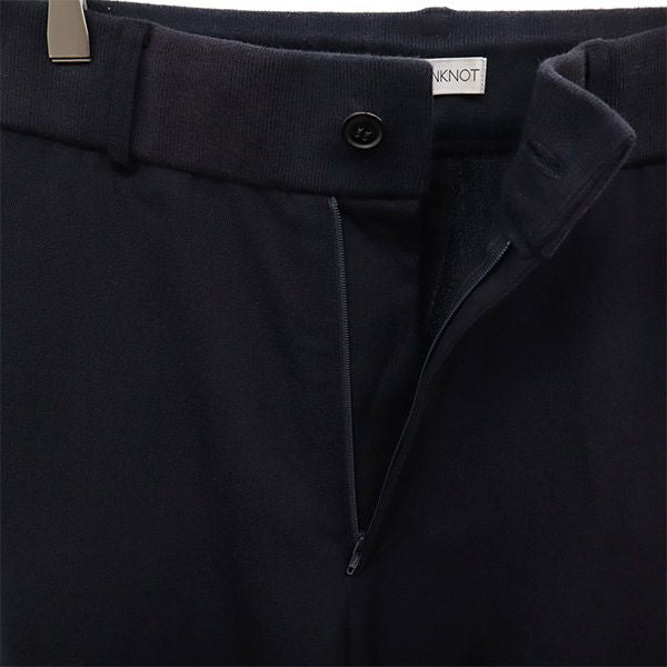WRAPINKNOT ラッピンノット ウール イージーパンツ 2 ネイビー メンズ