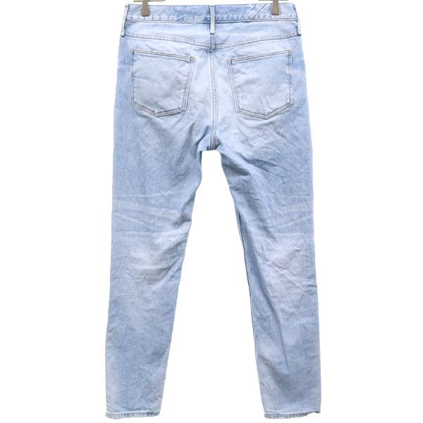 upper hights アッパーハイツ ストレートデニムパンツ W26 ブルー ジーパン レディース