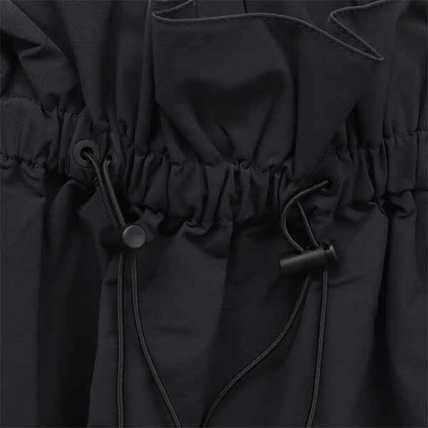 未使用 Champion チャンピオン ワンポイントワッペン ハイウエスト ロングスカート L ブラック レディース