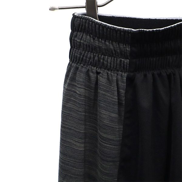 未使用 アディダス バスケットボール ショートパンツ M ブラック×グレー adidas メンズ