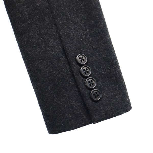 RALPH LAUREN ラルフローレン 日本製 ウールブレンド テーラードジャケット 9 グレー レディース