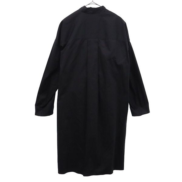 未使用 UNIQLO +J ユニクロ プラスジェイ 長袖 ロングワンピース M ブラック レディース