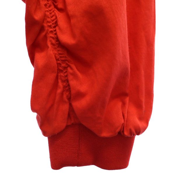 ニコアンド ジップジャケット 4 レッド niko and... ブルゾン レディース