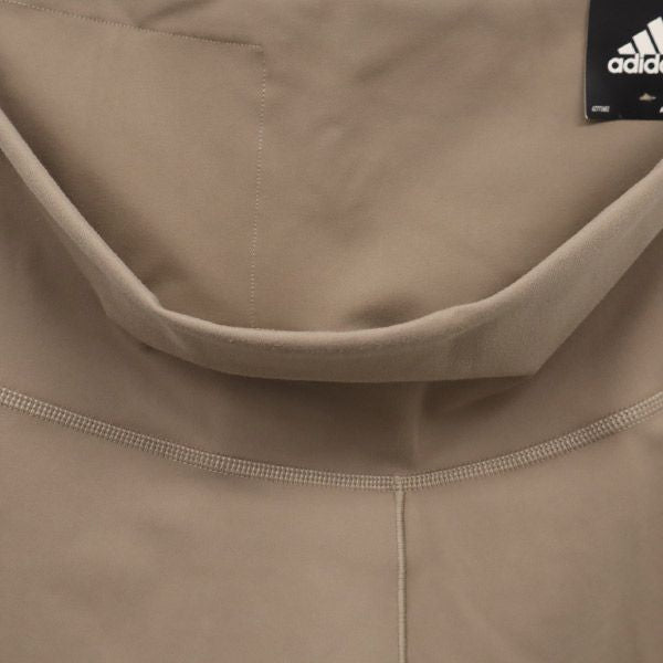 未使用 adidas アディダス トレーニング ハイライスズ ロング タイツ 2XOT ベージュ ビッグサイズ レディース