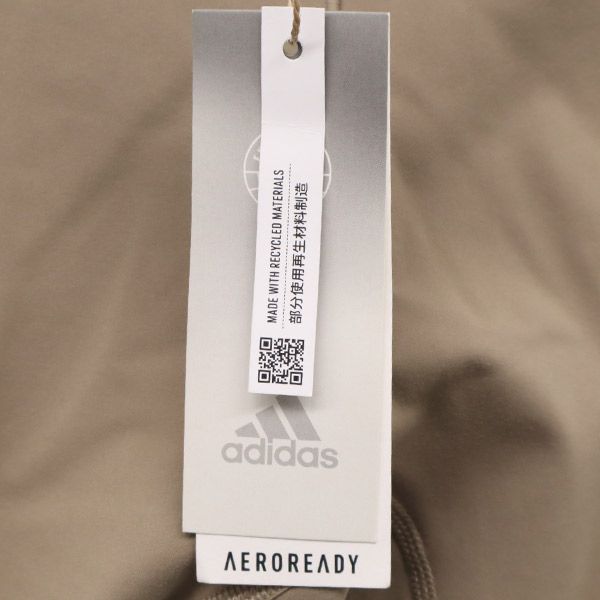 未使用 adidas アディダス トレーニング ハイライスズ ロング タイツ 2XOT ベージュ ビッグサイズ レディース