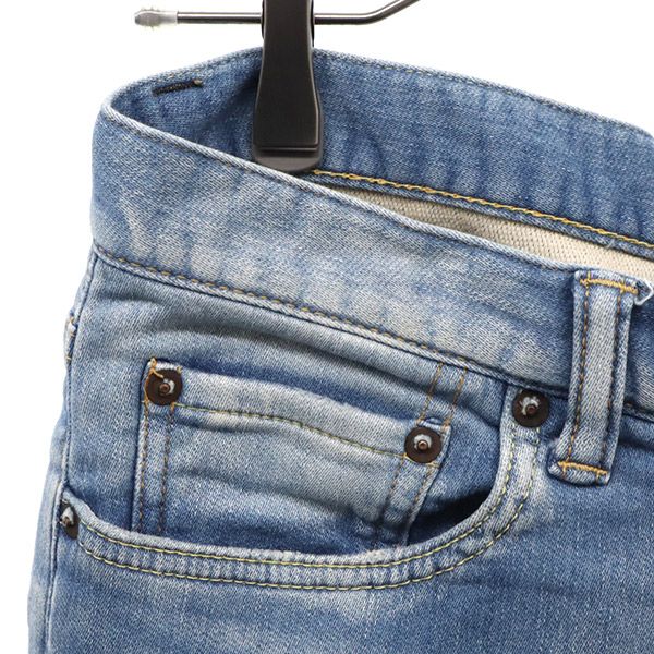 MARBLES マーブルズ ダメージ加工 デニムパンツ M ブルー ストレッチ ジーパン メンズ