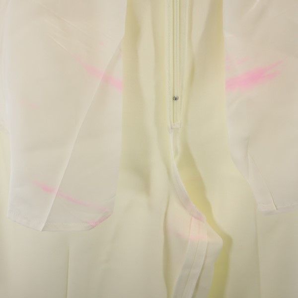 エンフォルド ダブルクロストラウザー パンツ 36 ホワイト ENFOLD レディース