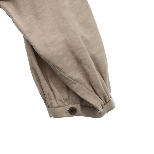 CLANE クラネ 長袖 ロングワンピース F ベージュ レディース