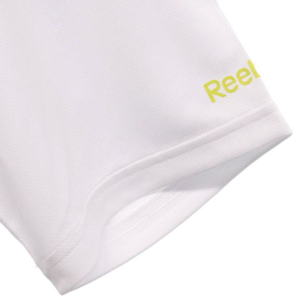 リーボック 未使用 プリント 半袖 トレーニングウェア S ホワイト系 Reebok Tシャツ メンズ