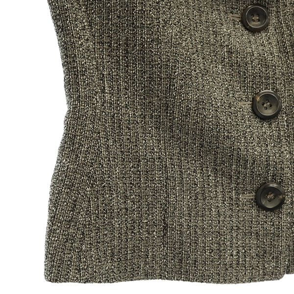 EPOCA エポカ ウールブレンド テーラードジャケット 40 グリーン レディース