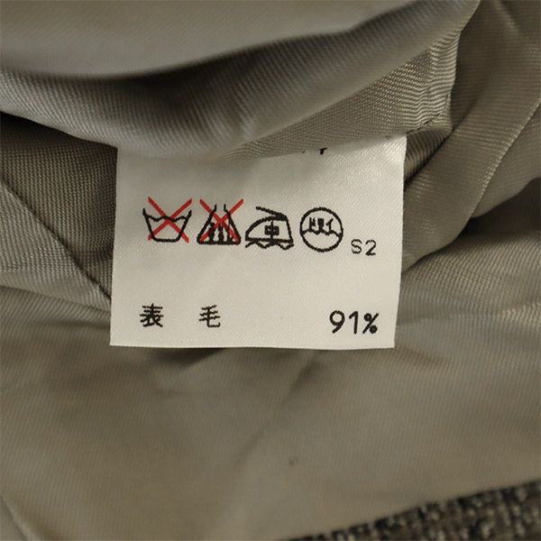 EPOCA エポカ ウールブレンド テーラードジャケット 40 グリーン レディース