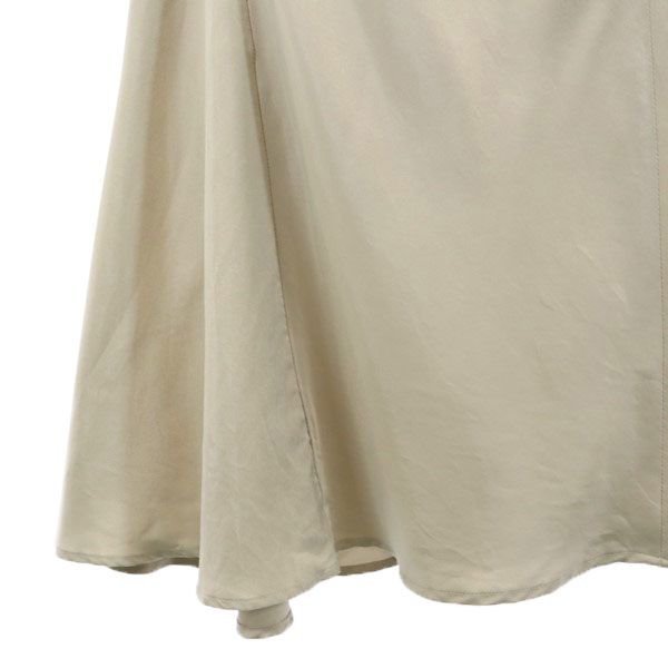 FRAY I.D フレイアイディー 21AW FWFS215051 ロング丈 バック フレアスカート 1 アイボリー レディース