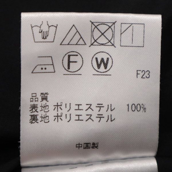 TOCCA トッカ ドット柄 半袖 ワンピース 2 ブラック レディース