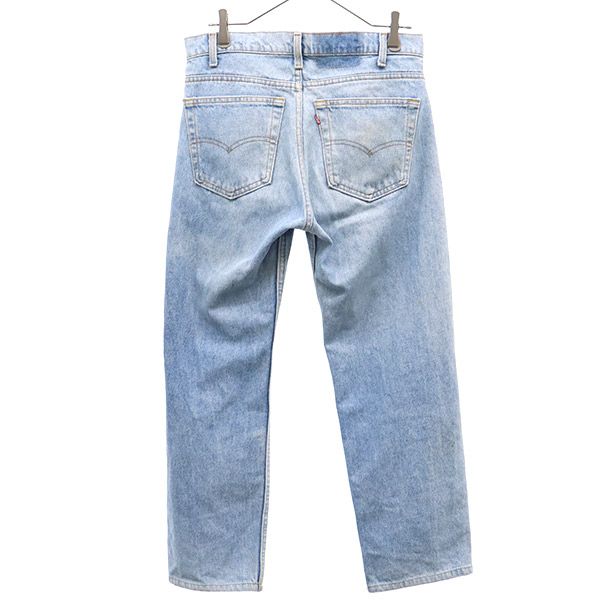 Levi's リーバイス ストレートデニムパンツ W32 ブルー ジーパン メンズ