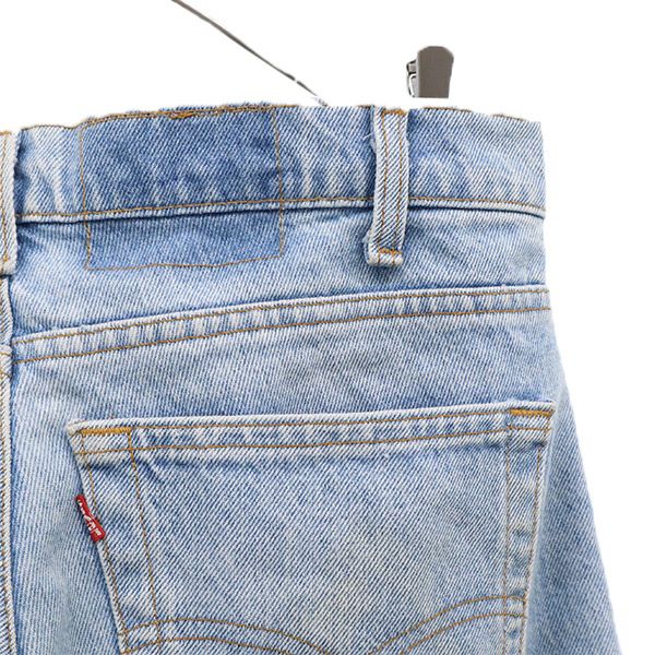 Levi's リーバイス ストレートデニムパンツ W32 ブルー ジーパン メンズ