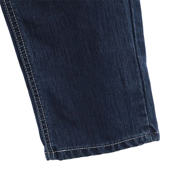 エドウィン テーパードデニムパンツ M ネイビー EDWIN ジーパン レディース