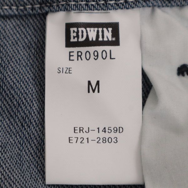 エドウィン テーパードデニムパンツ M ネイビー EDWIN ジーパン レディース