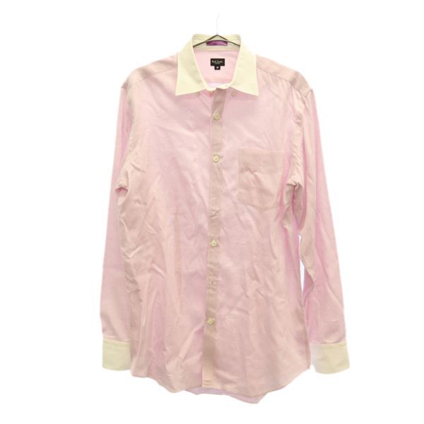 Paul Smith ポールスミス ドット 長袖 ボタンダウンシャツ M レッド メンズ