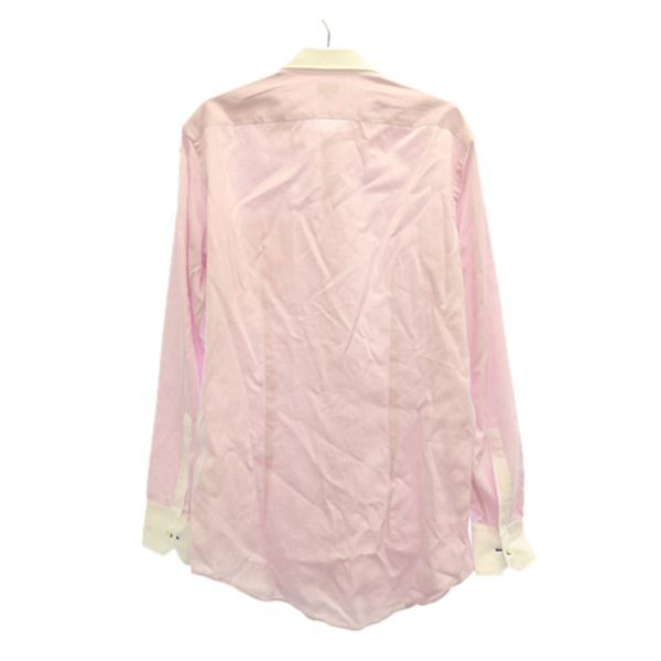 Paul Smith ポールスミス ドット 長袖 ボタンダウンシャツ M レッド メンズ