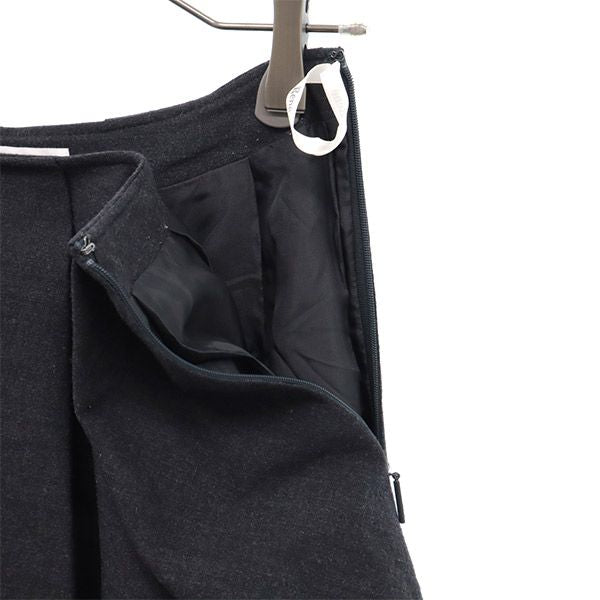 Rene ルネ 日本製 ウールブレンド ミニスカート 34 グレー レディース