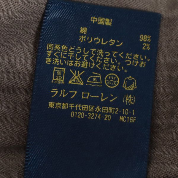 ポロラルフローレン カーゴパンツ 0 グレー POLO RALPH LAUREN レディース