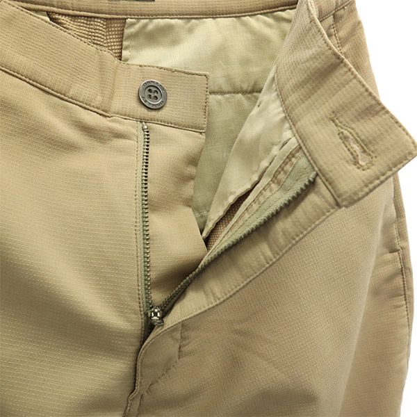 オークリー ワンポイントロゴ刺繍 ロングパンツ W30 ベージュ系 OAKLEY メンズ