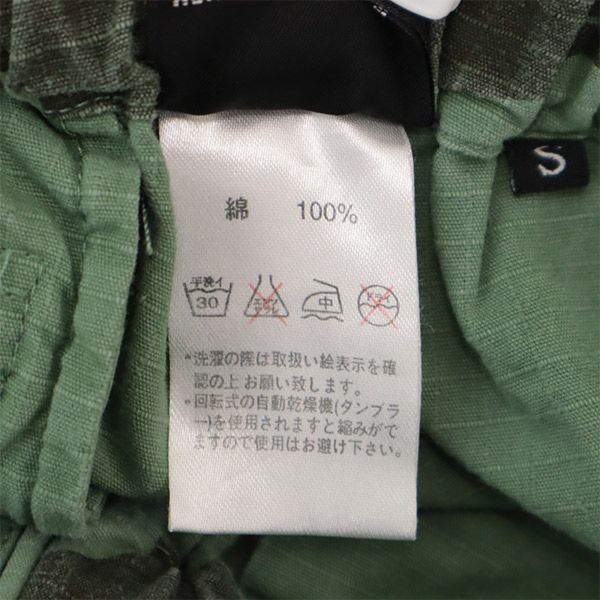 WILDTHINGS ワイルドシングス 総柄 アウトドアパンツ S グリーン系 メンズ