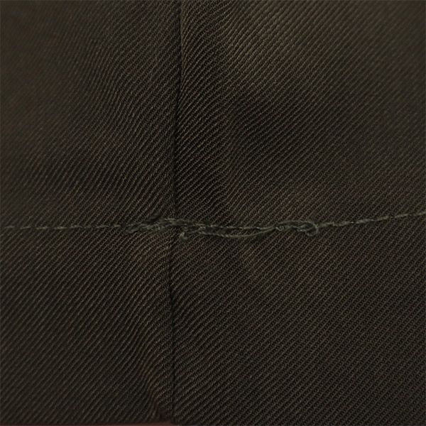 LILL リル タック スラックスパンツ S カーキ レディース