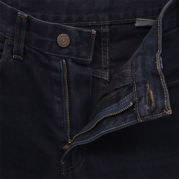 リーバイス 606 ストレートデニムパンツ W28 ネイビー Levi's ジーパン カットオフ メンズ
