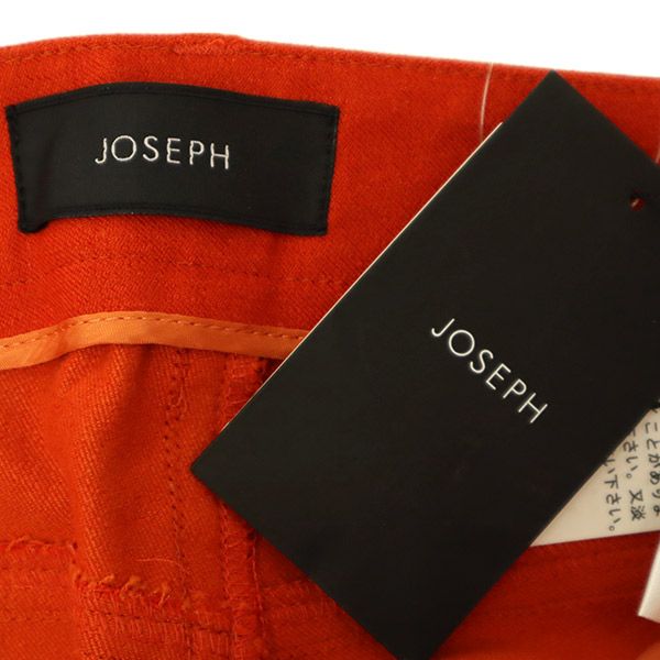 未使用 JOSEPH ジョセフ ロングパンツ 40 レッド メンズ