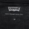 未使用 リーバイス プリント 半袖 Tシャツ M ブラック Levi's メンズ