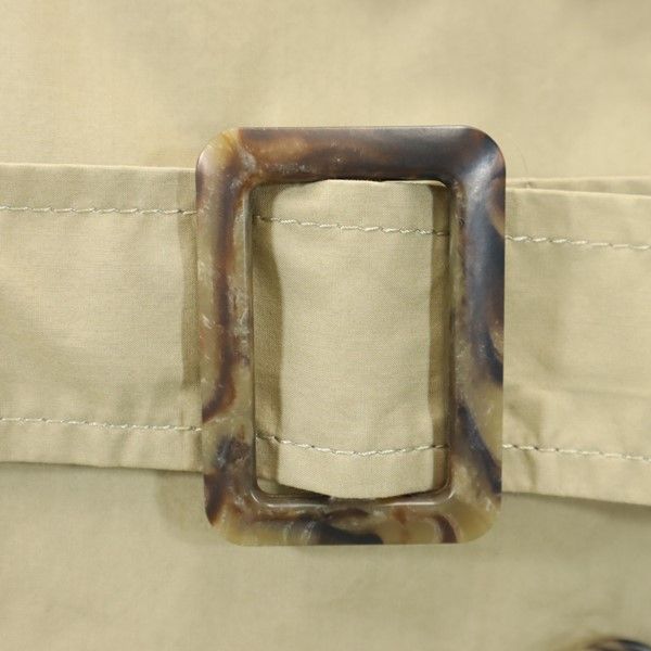 mizuiro ind ミズイロインド 日本製 トレンチコート ベージュ ロングコート レディース