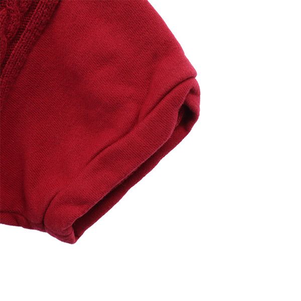 LACOSTE ラコステ 半袖 ワンピース 34 レッド レディース