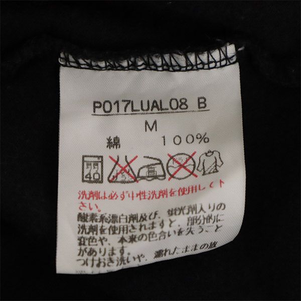 PINK HOUSE ピンクハウス プリント 半袖 Tシャツ M ブラック レディース