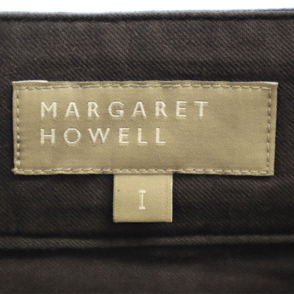 マーガレットハウエル リネンブレンド ロングパンツ 1 グレー MARGARET HOWELL メンズ